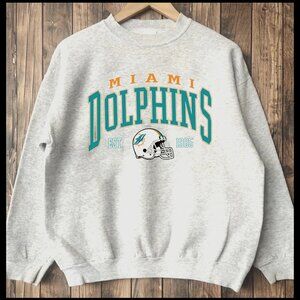 Miami Dolphins Sweatshirt Miami Dolphins football retro style shirt Tee